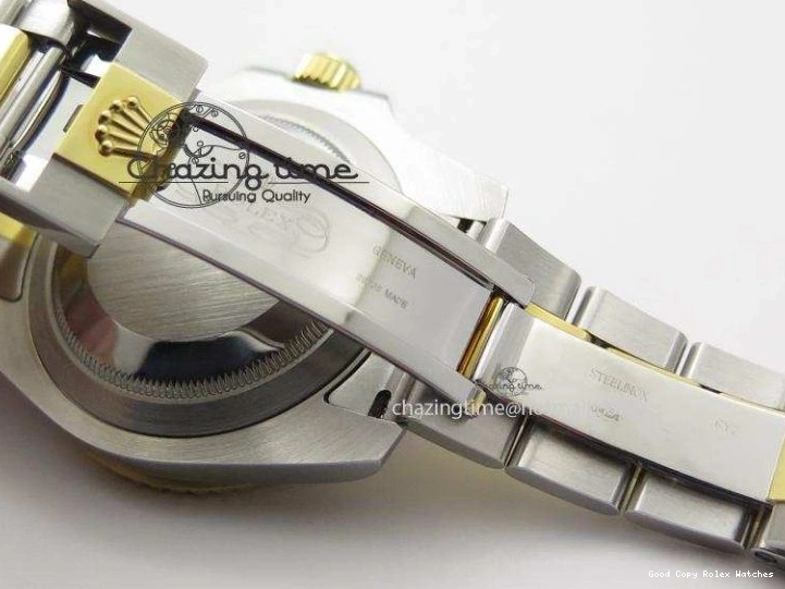 AAA Replica Watches SS Best LN Edition 116613 ETA Submariner Black 3986 YG Bracelet Bp-Maker RelaxedFit On Dial 0117